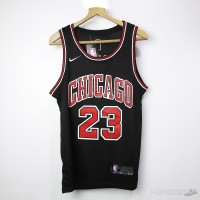 Jordan Jersey Chicago Bulls Black